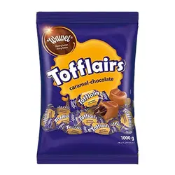 تافی پذیرایی با مغز شکلات کارامل واول – wawel