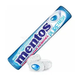 آبنبات جویدنی نعنا مدل Pure Fresh منتوس – mentos