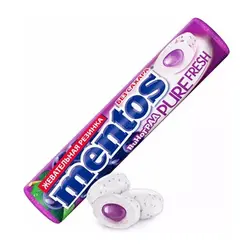 آبنبات جویدنی انگور مدل Pure Fresh منتوس – mentos