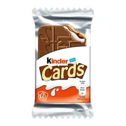 بیسکوییت شکلات کیندر کارتی کوچک – Kinder Cards
