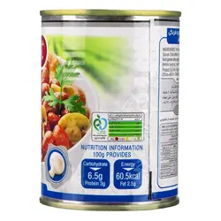 کنسرو لوبیا با قارچ 380گ اصالت