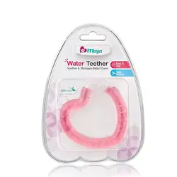 دندان گیر مایع دار قلبی مایا Maya Water Teether - سیسمونی عسلی