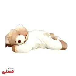 جای دستمال کاغذی خرسی آبی - سیسمونی عسلی