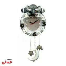 ساعت دیواری اتاق کودک مدل فیلی تولون