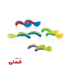 قاشق  آموزشی +9 ماه نابی Nuby