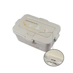 ظرف غذا کودک طرح خرگوش با قاشق و چنگال Lunch Box - سیسمونی عسلی