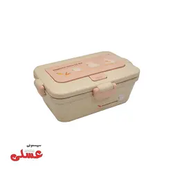 ظرف غذا کودک طرح خرگوش با قاشق و چنگال Lunch Box - سیسمونی عسلی