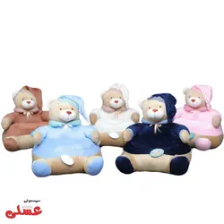 مبل خرسی کودک مدل تدی - سیسمونی عسلی