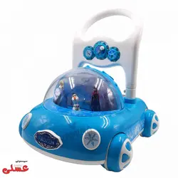 واکر کودک موزیکال مدل فروزن - سیسمونی عسلی
