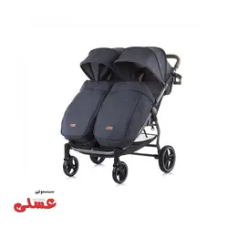 کالسکه دو قلو چیپولینو مدل Chipolino 2 Classy Carbon