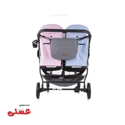 کالسکه دو قلو چیپولینو مدل Chipolino 2 Classy Carbon