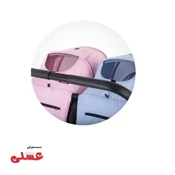 کالسکه دو قلو چیپولینو مدل Chipolino 2 Classy Carbon