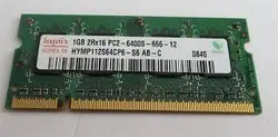 RAM Hynix DDR2 6400s 1G رم استوک لپتاپ