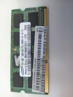 RAM Samsung DDR3 8500S 2G رم استوک لپتاپ