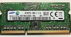 RAM Samsung DDR3L 12800s 4G رم استوک لپتاپ