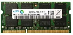 RAM Samsung DDR3L 12800s 8G رم استوک لپتاپ