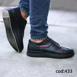 کتونی چرم مردانه کد ۴۳۳