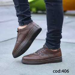 کتانی چرم مردانه کد ۴۰۶