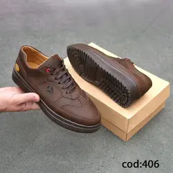 کتانی چرم مردانه کد ۴۰۶