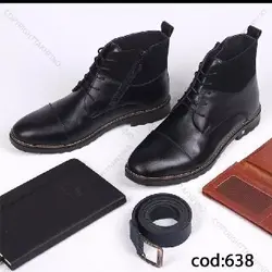 بوت مردانه چرم کد ۶۳۸
