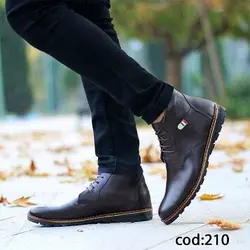 بوت چرم مردانه ایتالیا کد ۲۱۰