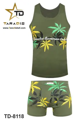 ست شورت و زیرپوش تارادیس (95%پنبه 5%لاکرا)