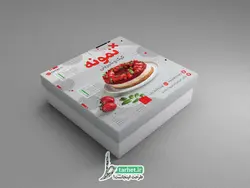 طرح psd جعبه شیرینی 4