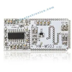 ماژول مایکروویوسنسور HW-MS03 تشخیص حرکت رادار MicroWave
