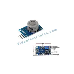 ماژول تشخیص گاز کربن CO منوکسید با سنسور گاز MQ7 Gas Sensor