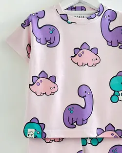 تیشرت و شلوارک دایناسور