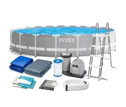 استخر پیش ساخته دایره با لوازم کامل