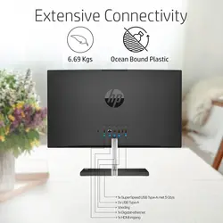 آل این وان اچ پی Hp All-in-one 2022 / core i3 12100T / 16 DDR4 / 512 SSD NVMe / intel UHD Graphics / 24 inch / FullHD / Open Box