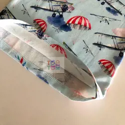 ست راحتی آستین کوتاه شلوار طرح بالون و هواپیما - توتوکید