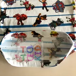 ست آستین کوتاه شلوار طرح سگهای نگهبان