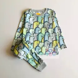 ست راحتی آستین بلند شلوارطرح دینو شلوغ - توتوکید