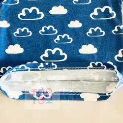 ست راحتی آستین کوتاه شلوار طرح ابر - توتوکید