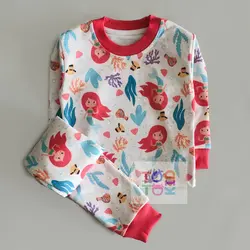 ست راحتی آستین بلند شلوار طرح پری آریل - توتوکید