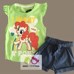 ست راحتی تاپ شلوارک طرح پونی - توتوکید