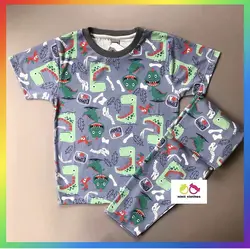 ست تیشرت شلوار طرح دینو