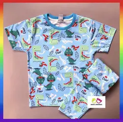 ست تیشرت شلوار طرح دینو