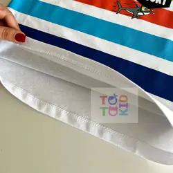 ست راحتی آستین کوتاه شلوارک طرح شارک - توتوکید