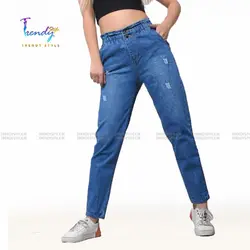 جین مام استایل کمر کش قد90