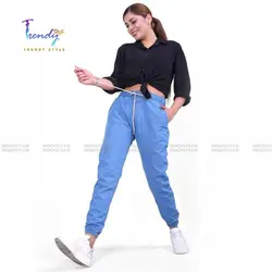 جین کاغذی دمپا کش کمرکش 274