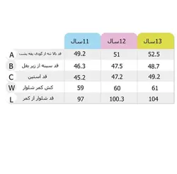 بلوز شلوار دختر بچه