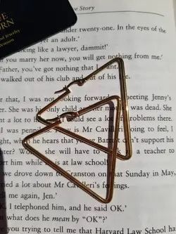 گوشواره مثلث 02 سایز 2