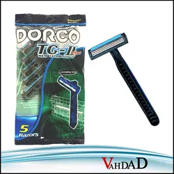 دسته تیغ یکبار مصرف مردانه دو لبه دورکو - فروشگاه اینترنتی وهداد