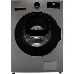 ماشین لباسشویی نقره ای درب از جلو 8 کیلویی اسنوا