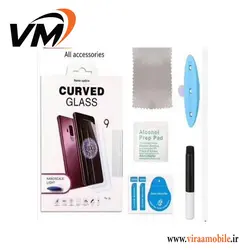 گلس تمام صفحه یووی شفاف سامسونگ Galaxy S24 Ultra