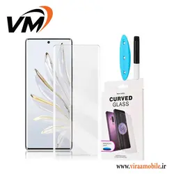 گلس تمام صفحه یووی شفاف هواوی Honor 70