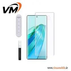 گلس تمام صفحه یووی شفاف هواوی Honor X9A